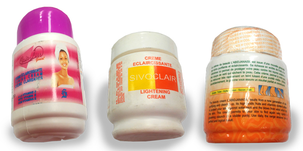 Retirada cremas despigmentantes